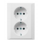 Priza dubla ST cu CP schuko